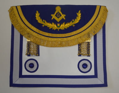 Craft Master Masons Apron - double border - Scottish